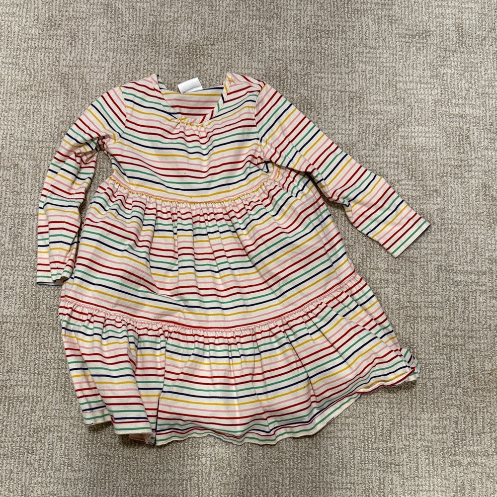 Hanna Andersson Colorful Striped Dress